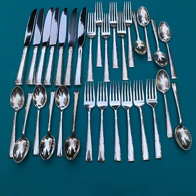 $749 • Buy Vintage Sterling Silver Easterling Horizon Silverware Lot 6 Place Settings 30 P