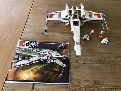 £20 • Buy Lego Star Wars X-Wing Starfighter 9493 - Retired With Minifigures & Instructions