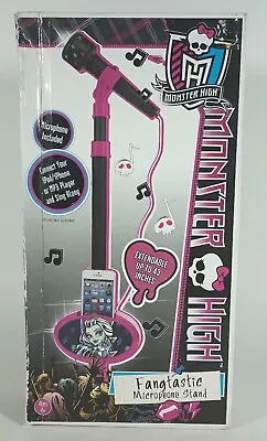 MONSTER HIGH Microphone With 43  Stand Fangtastic Sing Along To Your MP3 Songs • $19.71