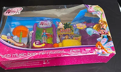 Jakks Pacific Winx Club 4 In 1 Playset Frutti Music Bar 20 Pieces • $44