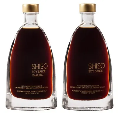 Premier Gourmet Shiso Soy Marudai And Koikuchi Soy Sauce Set 100ml/3.4 Oz  Japan • $30