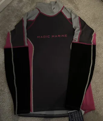 Magic Marine Neo Women's Lycra Neoprene Vest Long Sleeve Top XXL Size 16 • £12.96