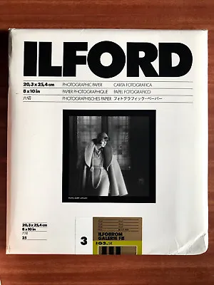 Ilford ILFOBROM Galerie FB 3 IG3 5K MATT 8x10 In 25 Sheets • £300