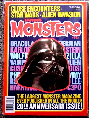 FAMOUS MONSTERS OF FILMLAND #142 Largest Issue Ever  FINE CONDITION • £12.99