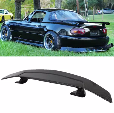 47  Carbon Fiber Rear Trunk Spoiler GT-Style Racing Wing For 1990-97 Mazda Miata • $88.99