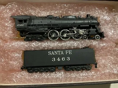 HO Scale Tenshodo Brass ATSF Santa Fe 4-6-4 Hudson Steam Locomotive • $190