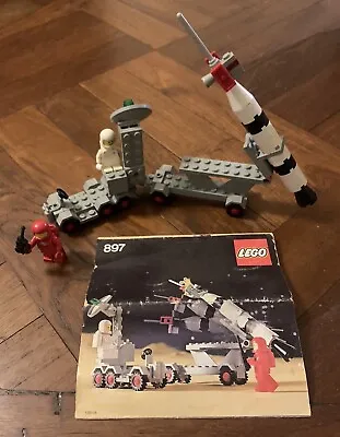 LEGO Classic Space: MOBILE ROCKET LAUNCHER (897) Complete With Manual 1979 • $65
