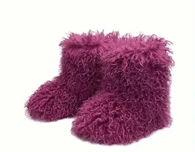 Fur Yeti Boots Midcalf Boots Winter Boots • £55