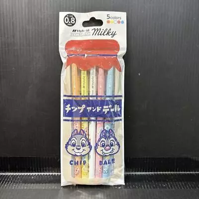 Chip Dale Milky Color Pen Set Pentel Disney Store Japan • $54.18