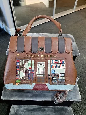 Vendula London The Old Brown Bookshop Grace Bag • £100