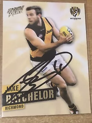 AFL Select 2013 Prime #161 Richmond Jake Batchelor Autographed Card • $7.50