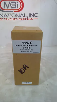 Genuine Xante X-Series White High Density Vivid UV Ink 200-100451 • $79.99