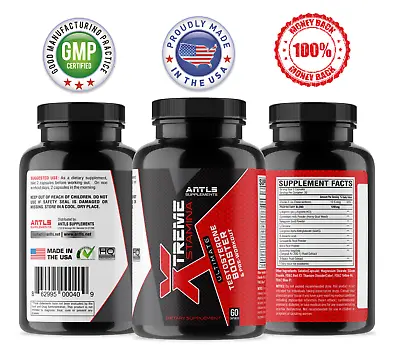 Male Enhancing Support Supplement Xtreme Stamina Antls Supplements • $24.98