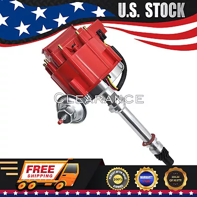$65 • Buy Racing Chevy V8 HEI Distributor W/ 65K Volt High 9000RPM - 350 454 SBC BBC GM08