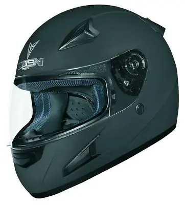 Vega X888 Full Face Helmet (Flat Black Large) #6300-054 • $115.50