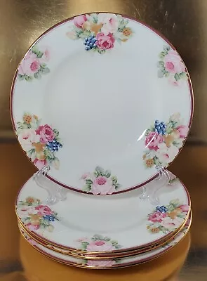 4 Mikasa ROSEMEAD China SALAD PLATE(S) Made In Japan 1987-97 Excellent! • $37.20