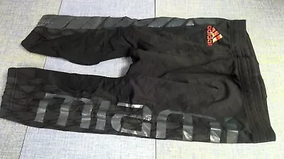 Miami Hurricanes 2015 Team Issued Football Pants Adidas Black Size XL • $29.99