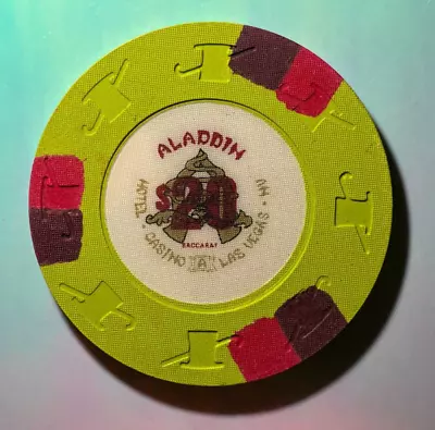 ⚡️❄️ Casino Chip OMG 😳 $20 Aladdin Las Vegas ⚡️❄️⚡️❄️⚡️❄️⚡️❄️ • $26.77