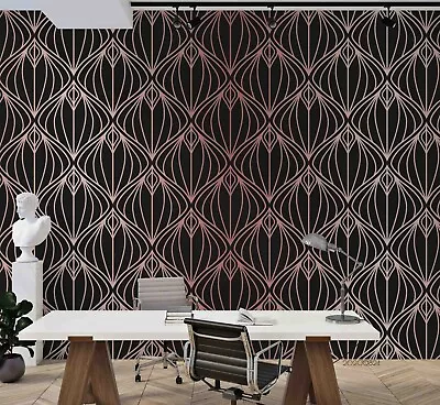 3D Geometric Art Decoration Self-adhesive Removable Wallpaper Murals Wall 341 • $163.09