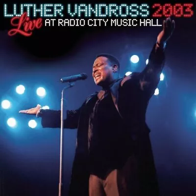 Vandross Luther : Live At Radio City Music Hall 2003 CD • $5.85