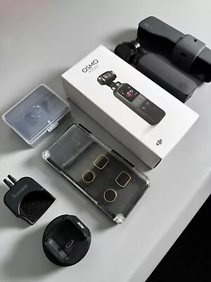DJI Osmo Pocket 3-Axis Stabilizer And 4K Handheld Camera With Extras • $420