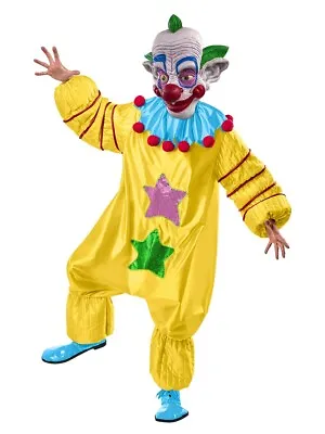 DELUXE Killer Klowns Outer Space Shorty Clown Suit + Mask Mens Halloween Costume • $59.99