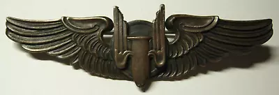 WW2 AAF   - Moody Bros L.A. CAL. -   Sterling Airgunner Wing - PB • $265