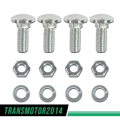 4pcs Fit For Ford 7/16-14x1-1/4  Capped Round Head Front Rear Bumper Bolts New • $7.35