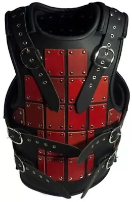 Medieval Leather Armor Bringandine Breastplate Costume Roleplay Halloween LARP • $660.72