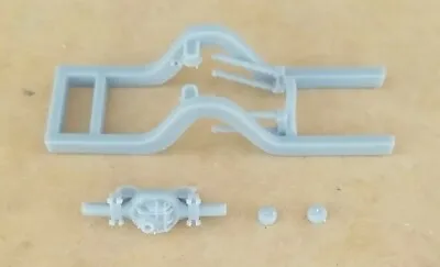 Resin 3d Printed 1/24 Narrowed Rear Frame Clip With 4-link And 9  Ford Rearend • $7.95