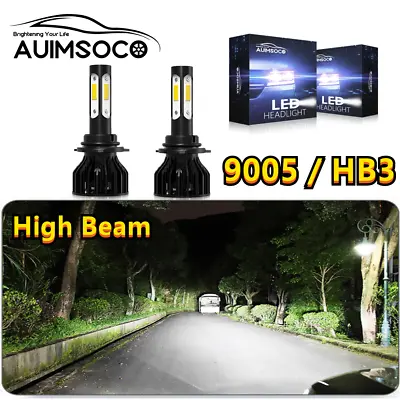 9005 LED Headlight High/Low Beam Super Bright Bulbs 6000K 4000LM White 2x HB3 • $29.99