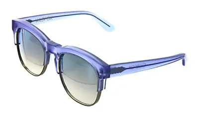 Wildfox EACCLBM00 Club Fox Deluxe SMBL Transparent Blue/Grey Lens Sunglasses • $29.99