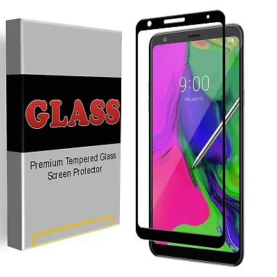 $16.44 • Buy Full Screen Cover LG Stylo5,V40,G8x,K30,V50,K40 Tempered Glass Screen Protector 