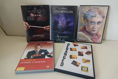 JOB LOT OF 5 DVDs - Stir Crazy Mentalism Sankey Tommy Cooper • £5