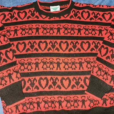 Vtg Justin Allen Sweater Made In USA • $14