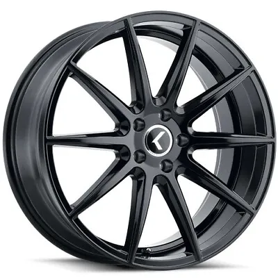 18x8 Kraze Cosmos Gloss Black Wheel 5x4.5 (40mm) • $199.75