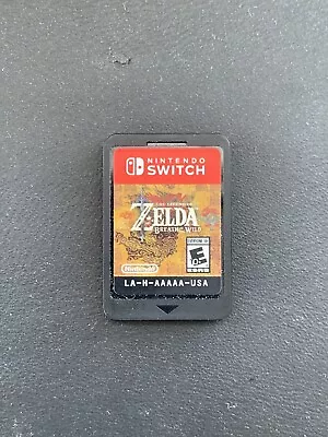 Nintendo Switch The Legend Of Zelda: Breath Of The Wild Game Only • $27.99