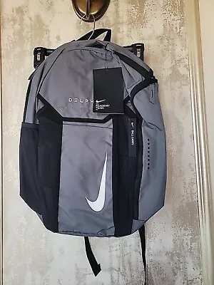 New Nike Academy Team Backpack Soccer Ball Gray BA5501 010 *Logo NWT • $33