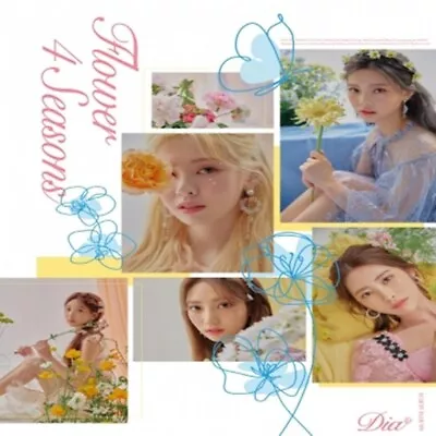 DIA 6th Mini Album [Flower 4 Seasons] Flower Ver CD+P.Book+Sticker+S.Photo+Card • $25.99