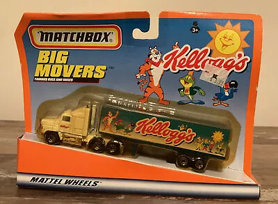 Matchbox Big Movers Kelloggs Tractor Trailer Semi Preowned #38119 • $7.95