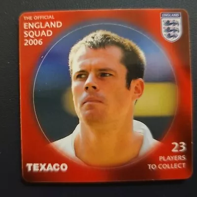 Texaco Official World Cup Medal 2006 - Jamie Carragher - Mint Condition • £1.65