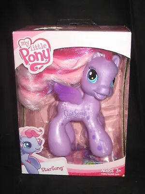 My Little Pony StarSong With Wings 2009 NIB Brush Note & Stars Purple & Pink Hai • $13.49