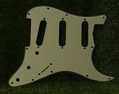 64 65 Pickguard Replacement For Fender Strat Wide Bevel - Mint Ivory  • $29.69