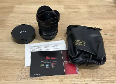 Vivitar 8mm F/3.5 Fisheye Lens (for Nikon F-Mount) V-8MM-N *USED* • $94.99