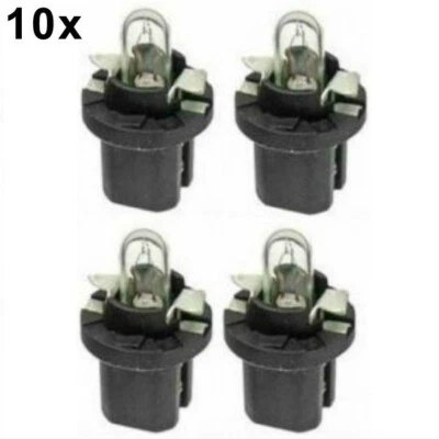 $29.96 • Buy (10) Mercedes Bulbs W/ Black Socket Dash Instruments Gauge Cluster Light - OSRAM