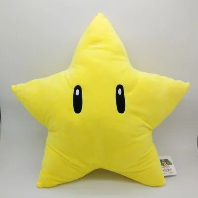 Super Mario Star Soft Plush Anime Kids Toy Doll Cartoon Gift Decor Collect 30CM • £10.99