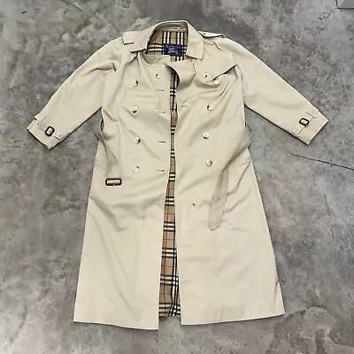 Women's Vintage Burberry Beige Trench Coat • $159.99