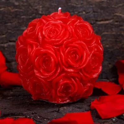 3D Rose Flower Silicone Molds- DIY Handmade Bath Soap Candles Mold Making Tools • $82.86