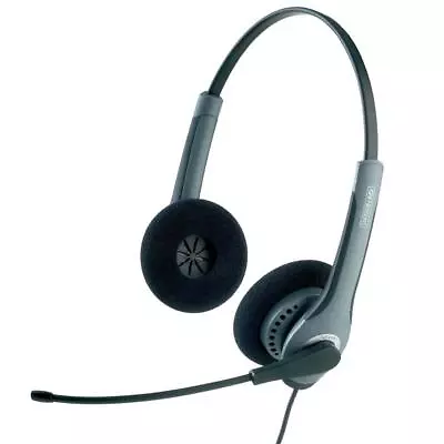 Jabra GN2000 Duo NC Flex Boom Narrowband Headset 20059-04 • £47.49