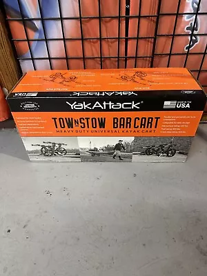 Kayak Or Canoe Yakattack TowNStow BarCart  ( TNS- 1001 ) | Kayak Wheels Cart • $209